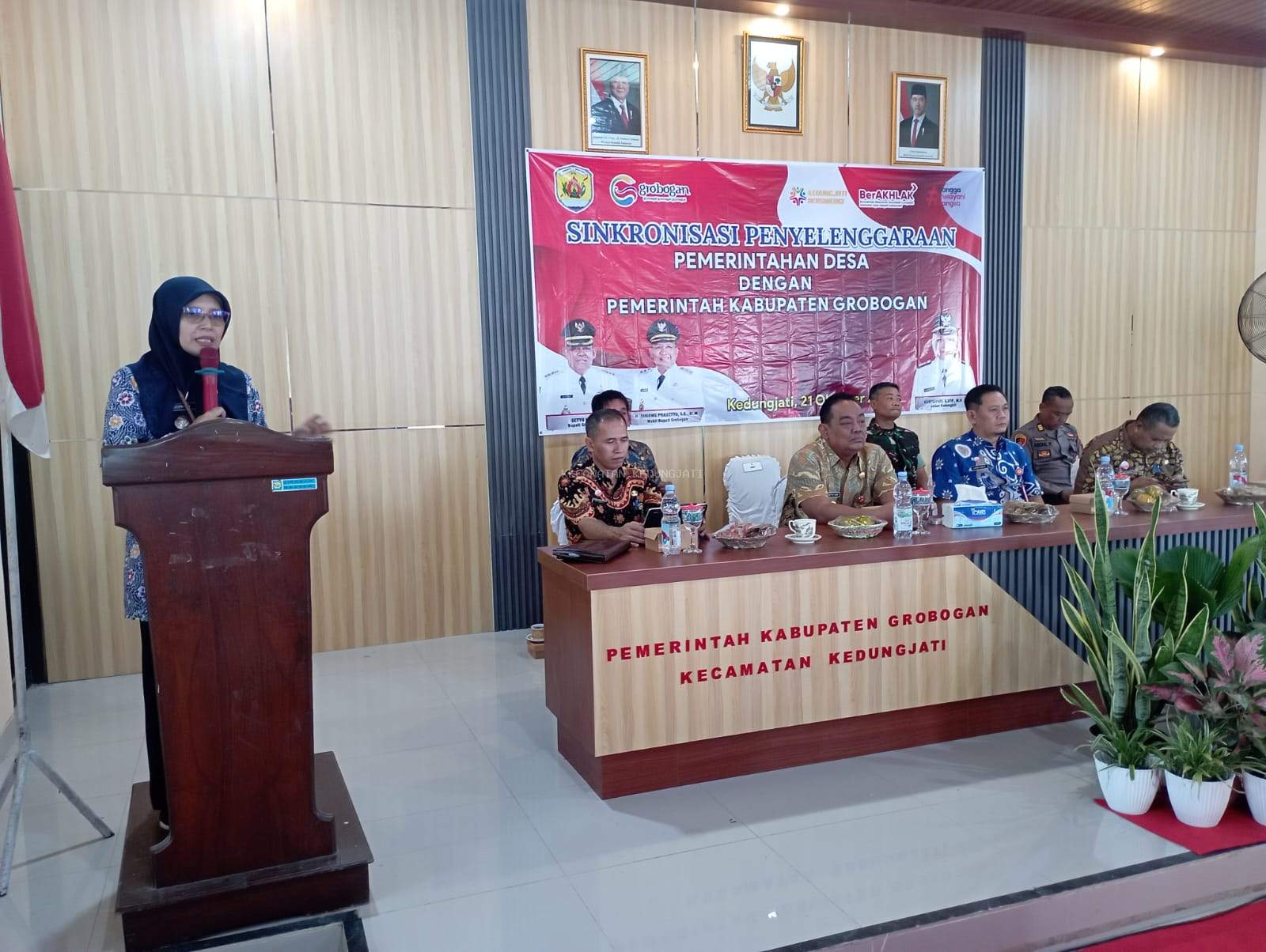 Bupati Grobogan Melakukan Kunjungan Kerja di Kecamatan Kedungjati